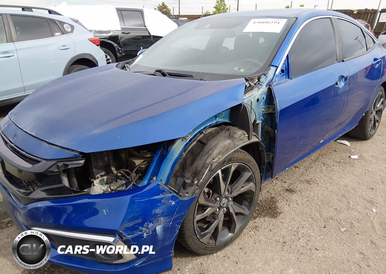 2019 Honda Civic Sport VIN:2HGFC2F86KH606445 - 6