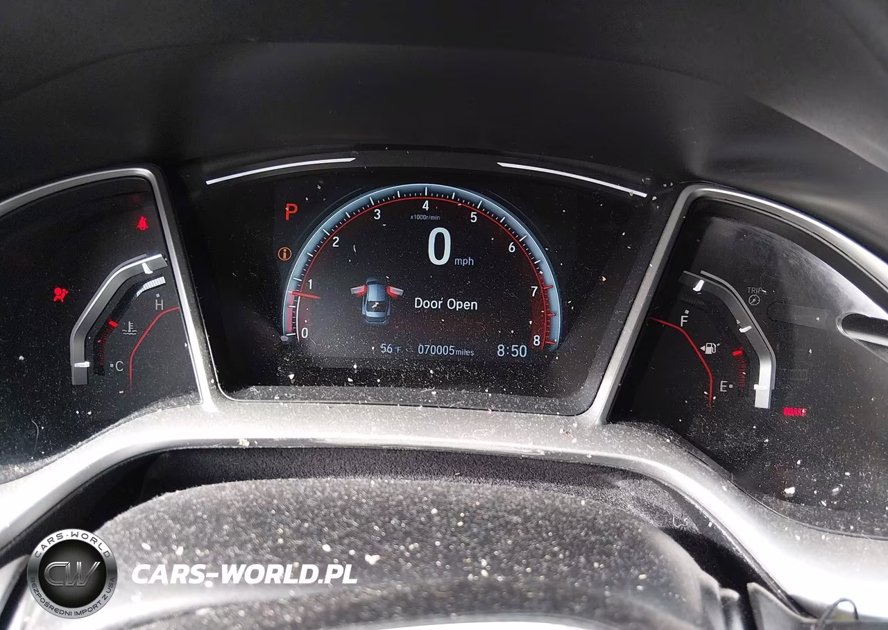 2019 Honda Civic Sport VIN:2HGFC2F86KH606445 - 7