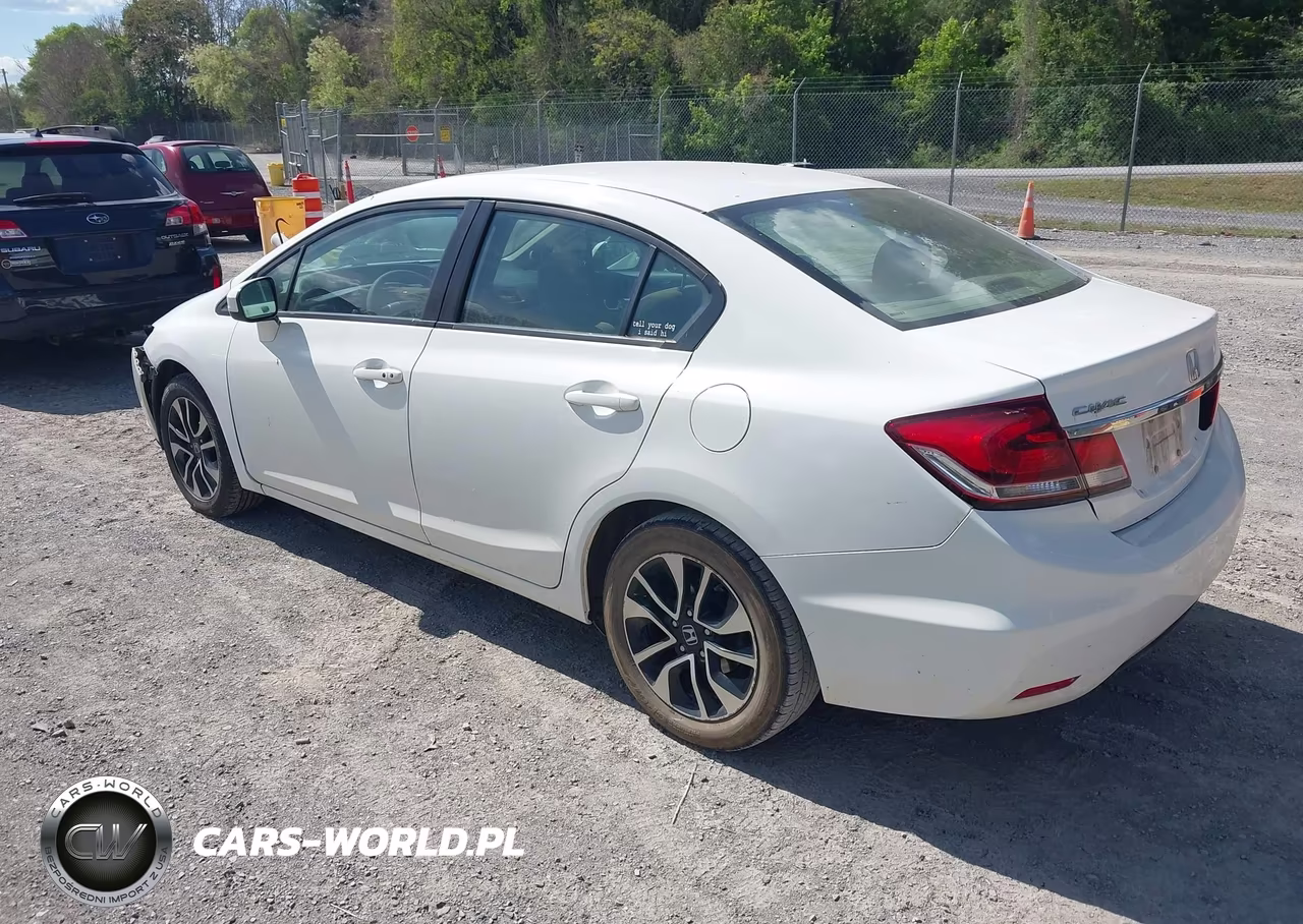 2015 Honda Civic Ex VIN:19XFB2F81FE235195 - 3