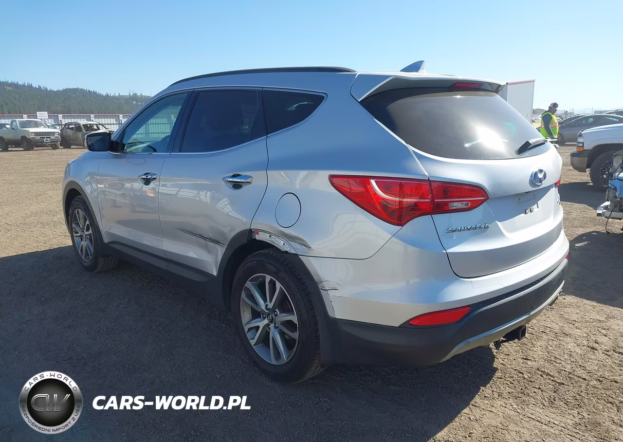 2014 Hyundai Santa Fe Sport 2.0L Turbo VIN:5XYZUDLA2EG171406 - 3