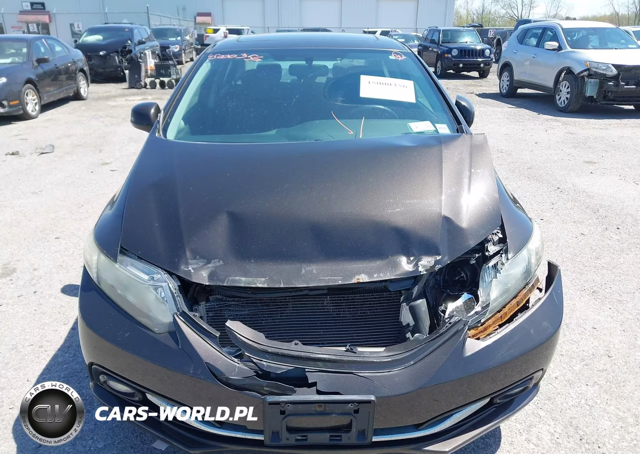 2013 Honda Civic Ex-L VIN:19XFB2F94DE263255 - 12