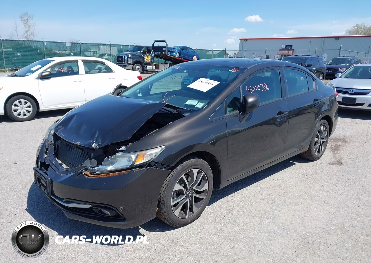 2013 Honda Civic Ex-L VIN:19XFB2F94DE263255 - 2
