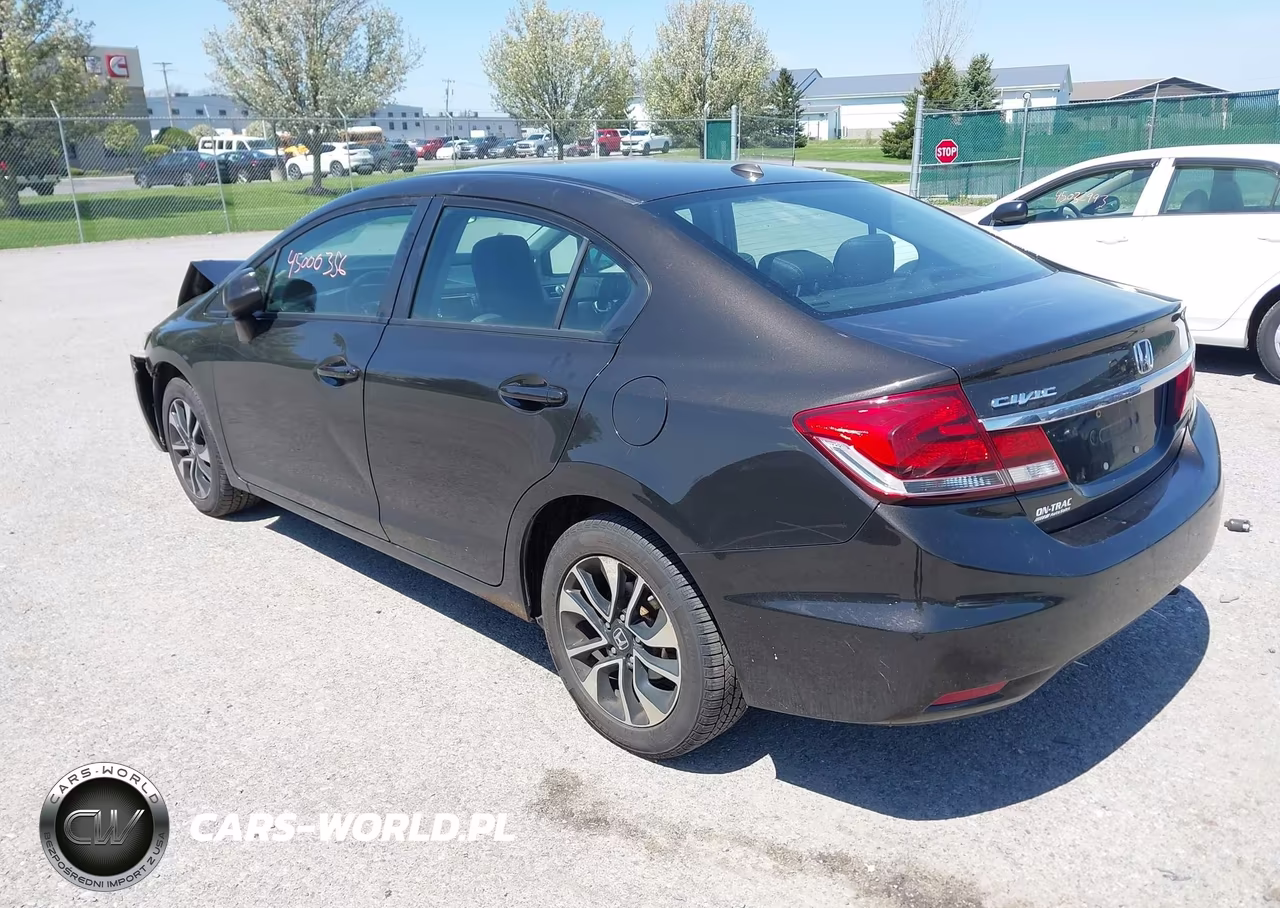 2013 Honda Civic Ex-L VIN:19XFB2F94DE263255 - 3