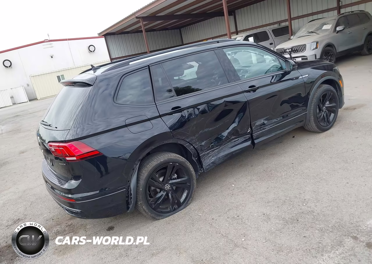 2024 Volkswagen Tiguan 2.0T Se R-Line Black VIN:3VV8B7AX4RM092579 - 4