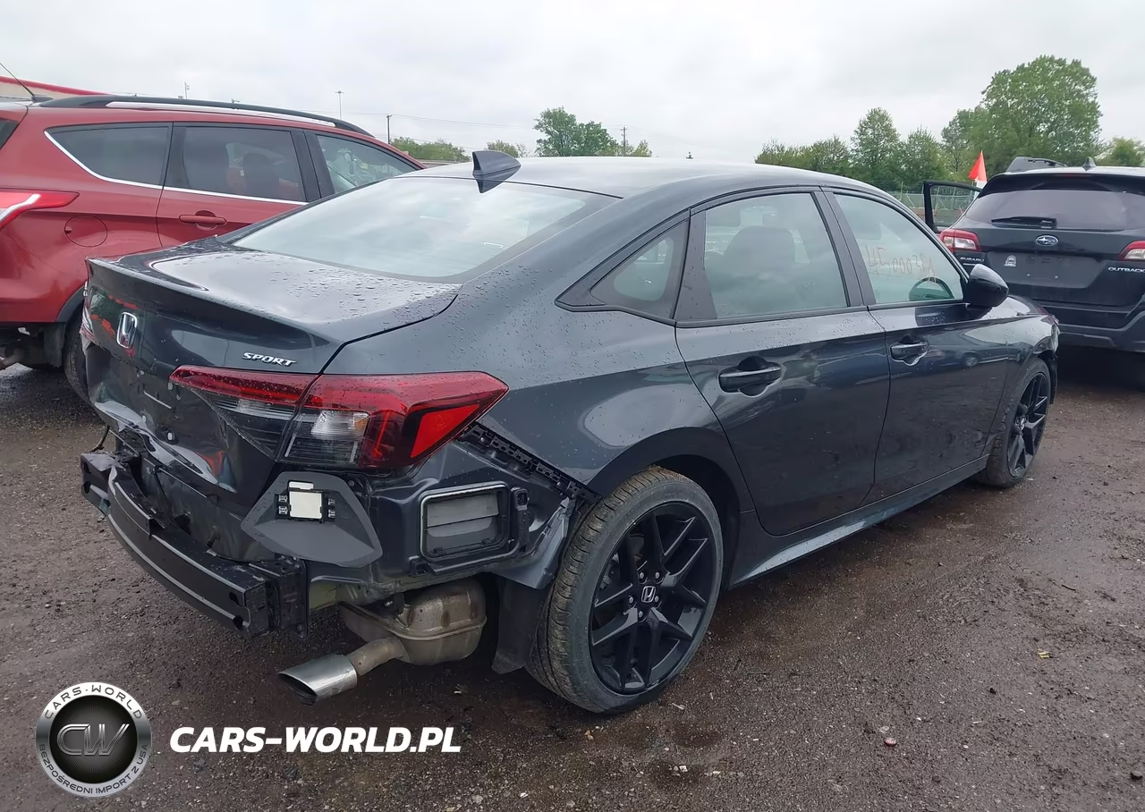 2025 Honda Civic Sport VIN:2HGFE2F51SH518452 - 4