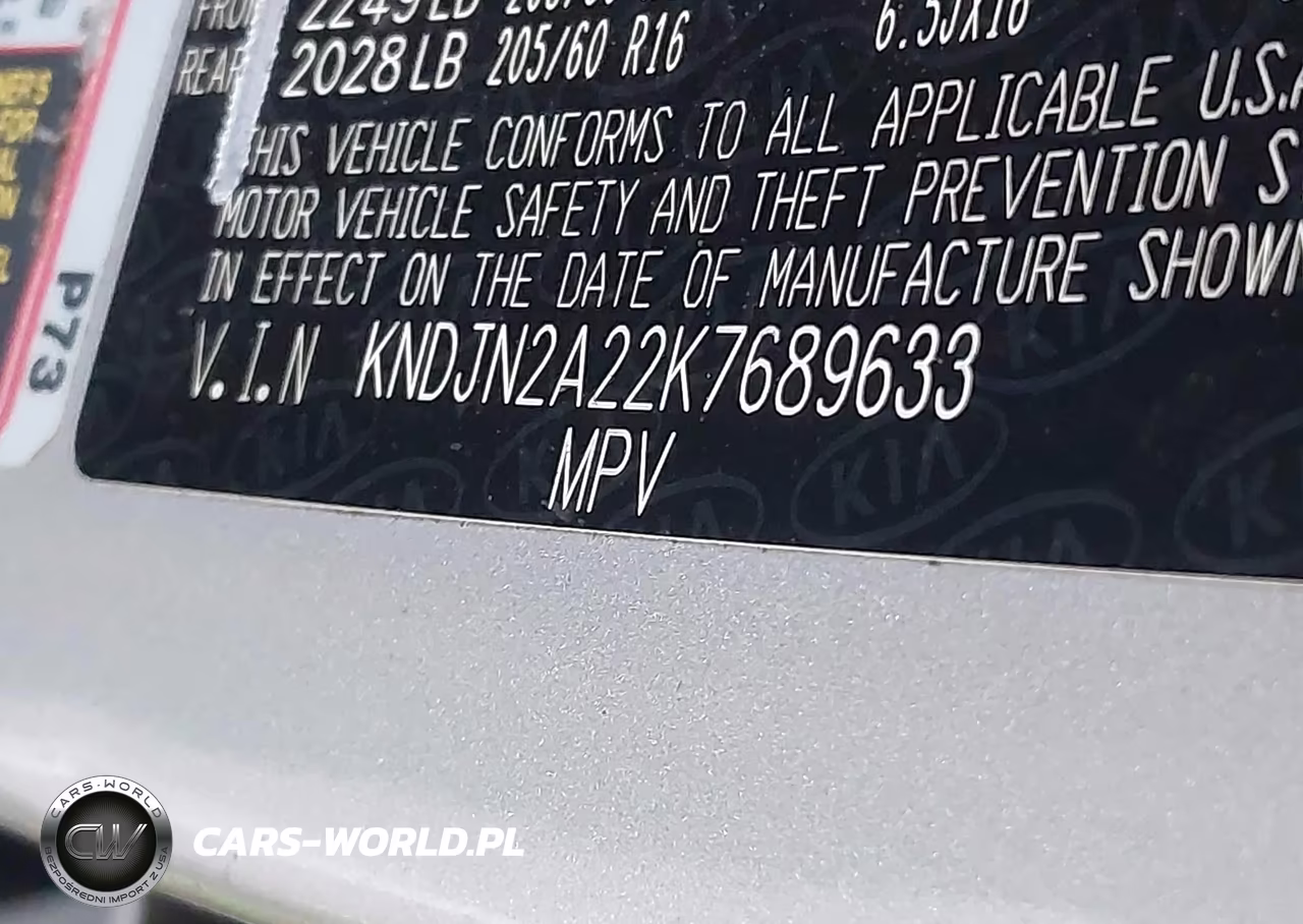 2019 Kia Soul VIN:KNDJN2A22K7689633 - 9