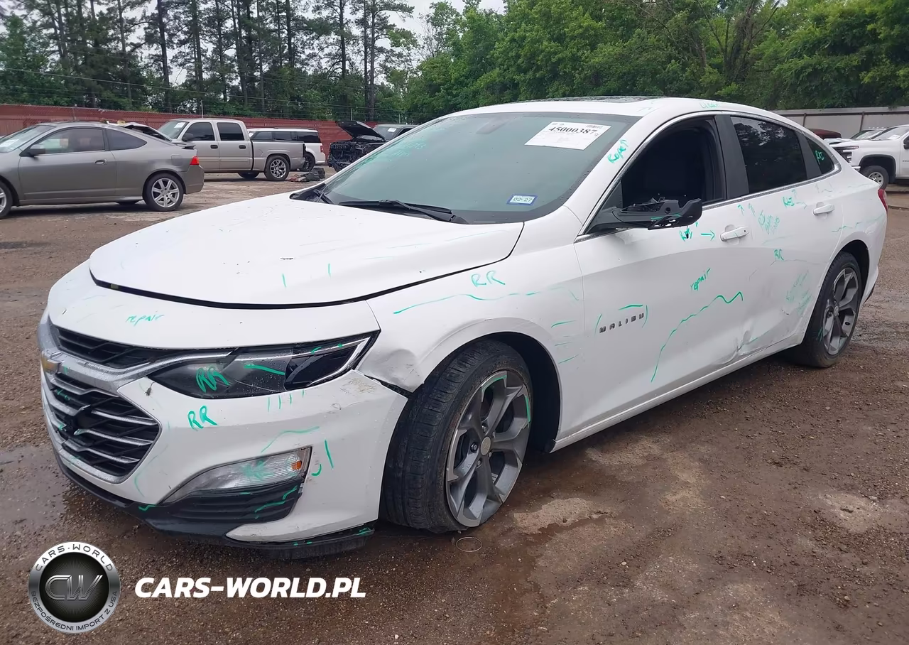 2020 Chevrolet Malibu Fwd Lt VIN:1G1ZD5STXLF123122 - 2