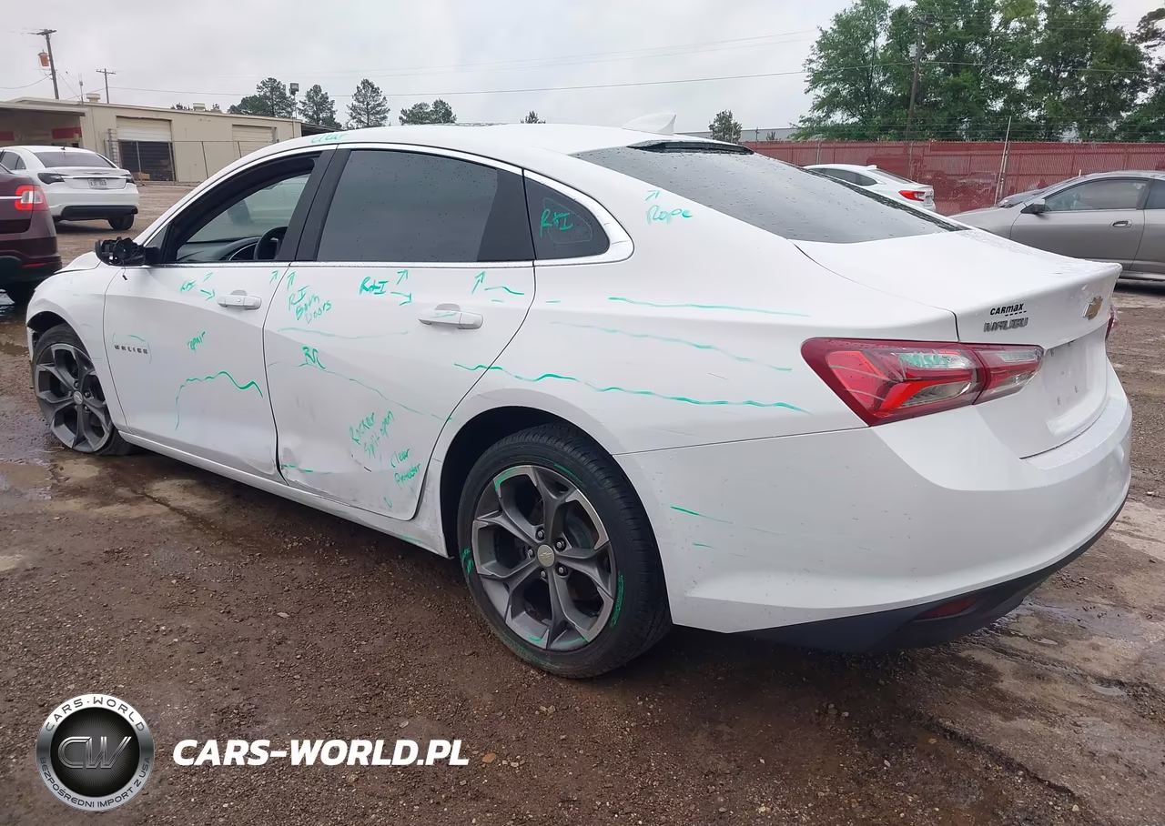 2020 Chevrolet Malibu Fwd Lt VIN:1G1ZD5STXLF123122 - 3