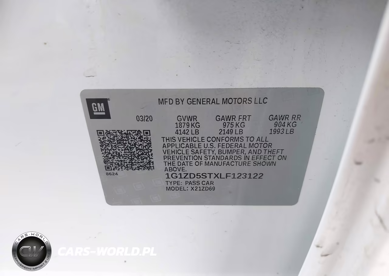 2020 Chevrolet Malibu Fwd Lt VIN:1G1ZD5STXLF123122 - 9