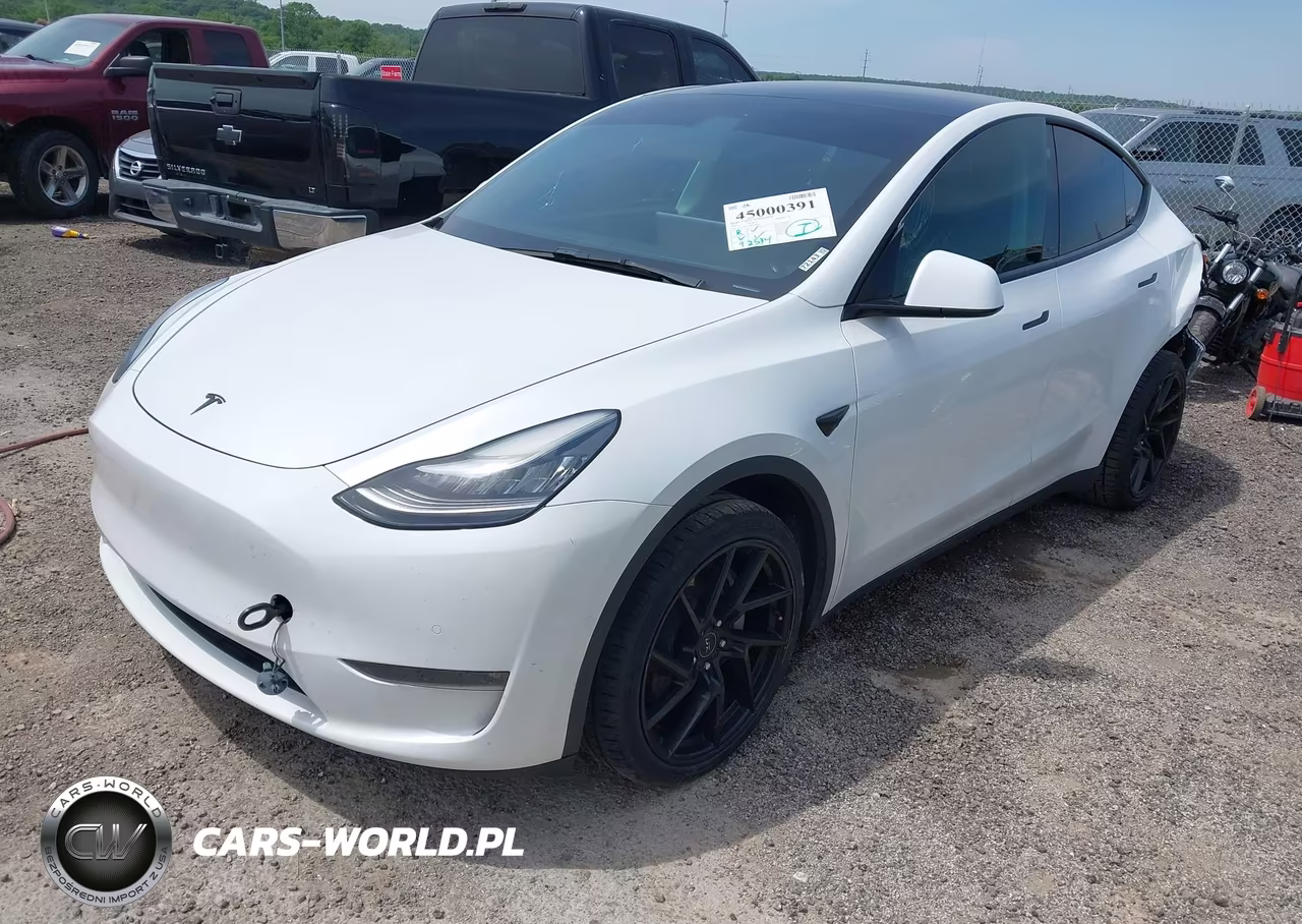 2021 Tesla Model Y Long Range Dual Motor All-Wheel Drive VIN:5YJYGDEEXMF096690 - 2