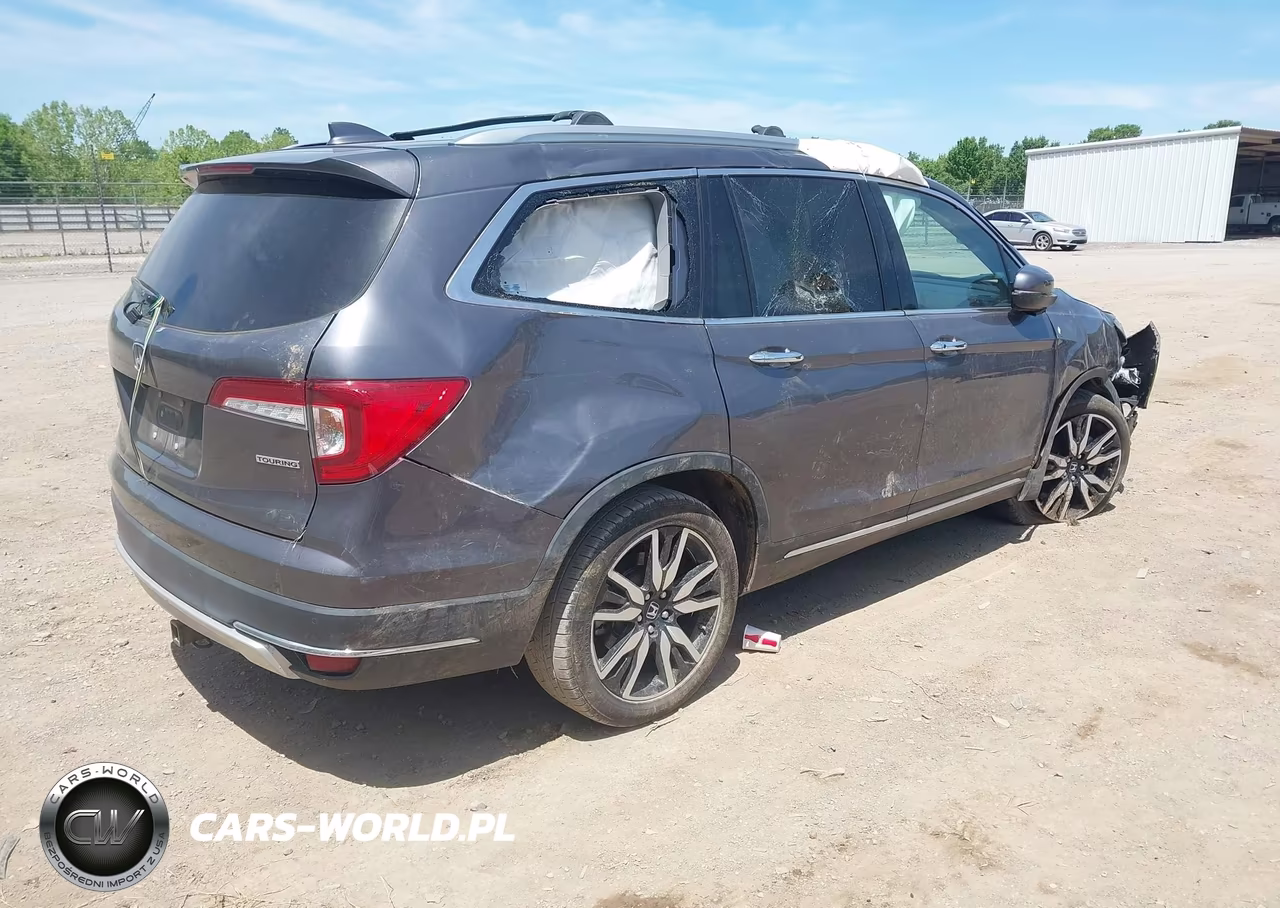 2020 Honda Pilot 2Wd Touring 8 Passenger VIN:5FNYF5H93LB021156 - 4