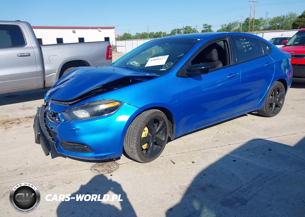 2015 Dodge Dart Sxt VIN:1C3CDFBB7FD266589 - 2