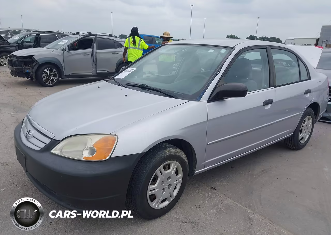 2001 Honda Civic Lx VIN:1HGES16551L012509 - 2