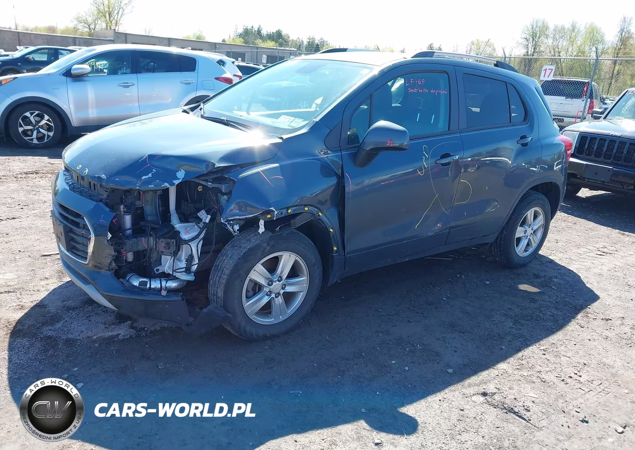 2021 Chevrolet Trax Awd Lt VIN:KL7CJPSM6MB377040 - 2