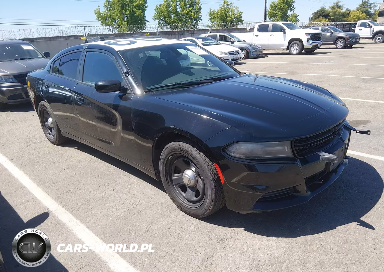 2017 Dodge Charger Police Rwd
