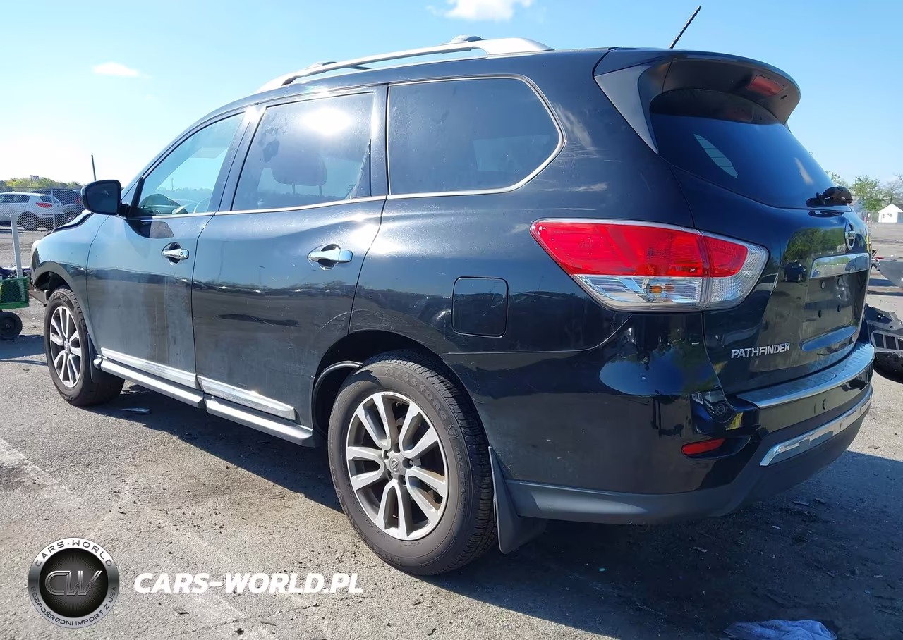 2015 Nissan Pathfinder Sl VIN:5N1AR2MMXFC630145 - 3