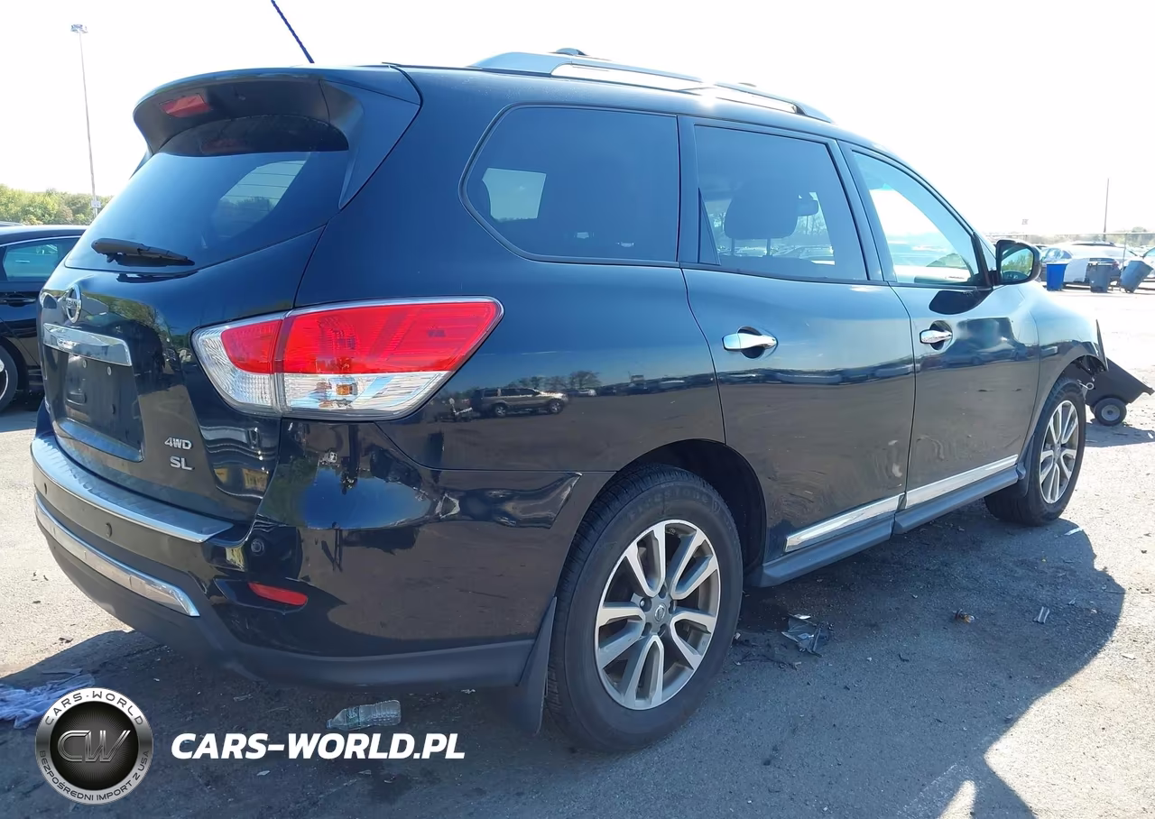 2015 Nissan Pathfinder Sl VIN:5N1AR2MMXFC630145 - 4