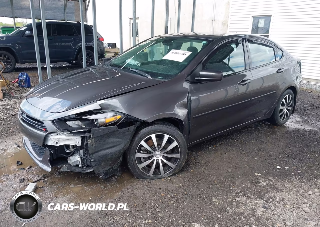 2015 Dodge Dart Sxt VIN:1C3CDFBBXFD316286 - 2
