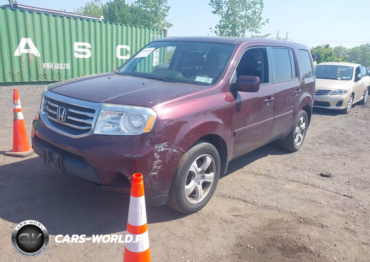 2013 Honda Pilot Ex-L VIN:5FNYF4H52DB078201 - 2