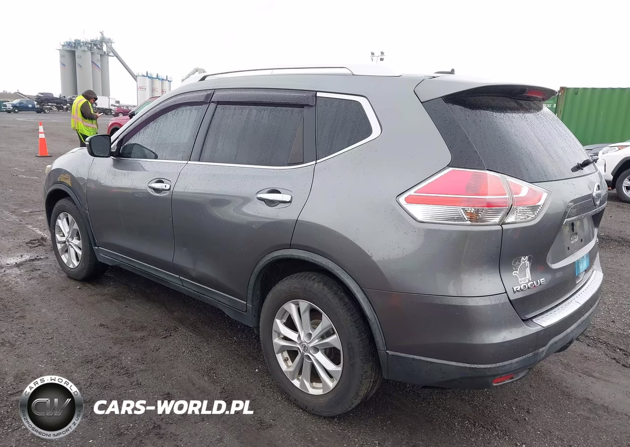 2015 Nissan Rogue Sv VIN:KNMAT2MVXFP505931 - 3