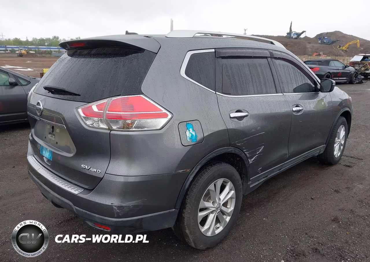 2015 Nissan Rogue Sv VIN:KNMAT2MVXFP505931 - 4