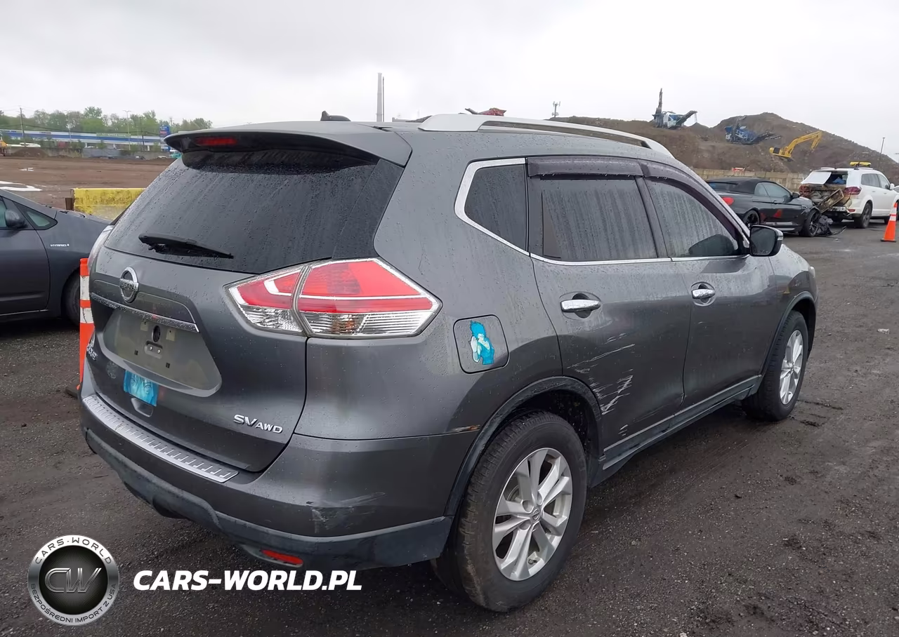 2015 Nissan Rogue Sv VIN:KNMAT2MVXFP505931 - 6