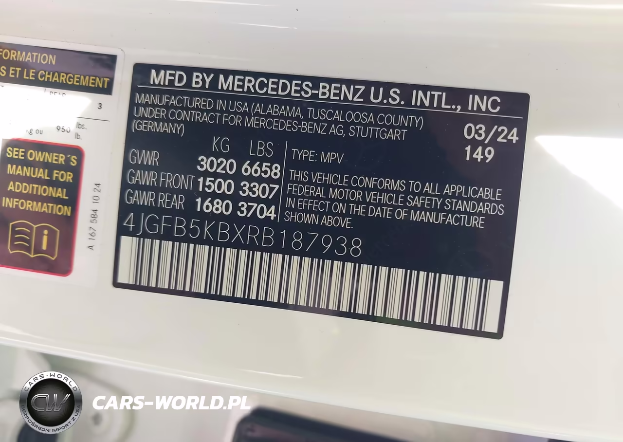 2024 Mercedes-Benz Gle 450 4Matic VIN:4JGFB5KBXRB187938 - 9