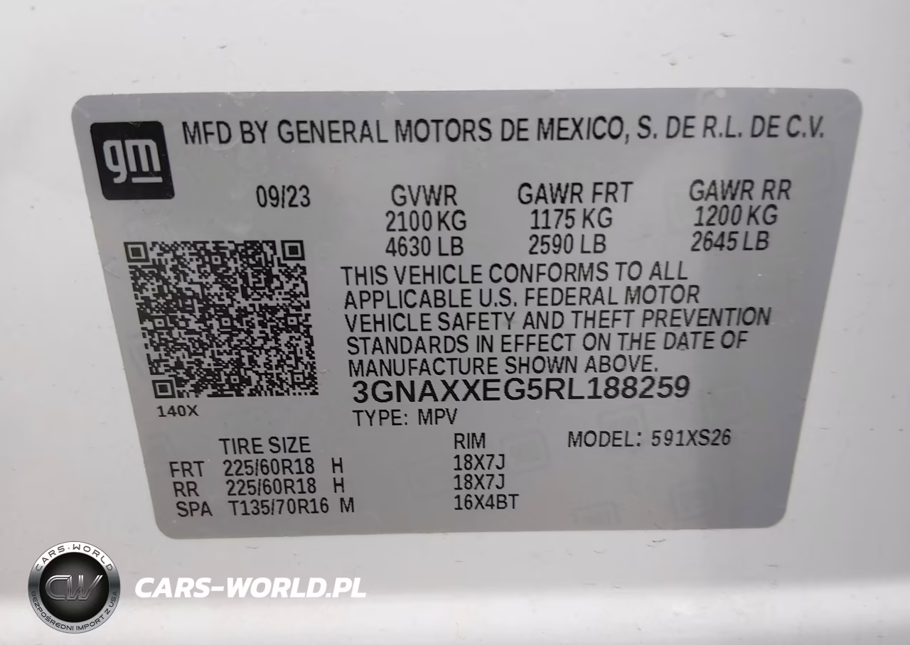 2024 Chevrolet Equinox Awd Premier VIN:3GNAXXEG5RL188259 - 9