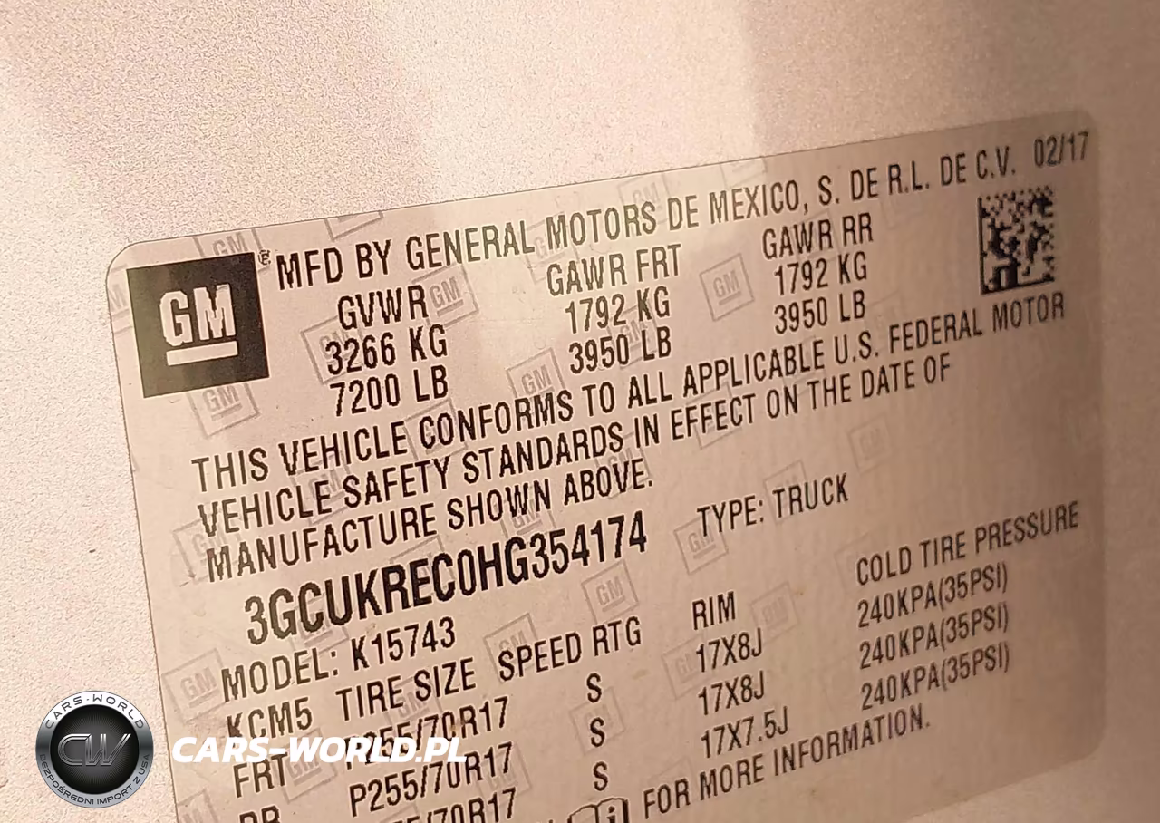 2017 Chevrolet Silverado 1500 1Lt VIN:3GCUKREC0HG354174 - 9