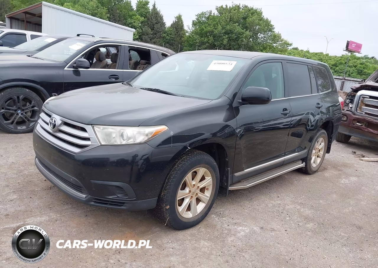 2013 Toyota Highlander Base V6 VIN:5TDZK3EH4DS140458 - 2