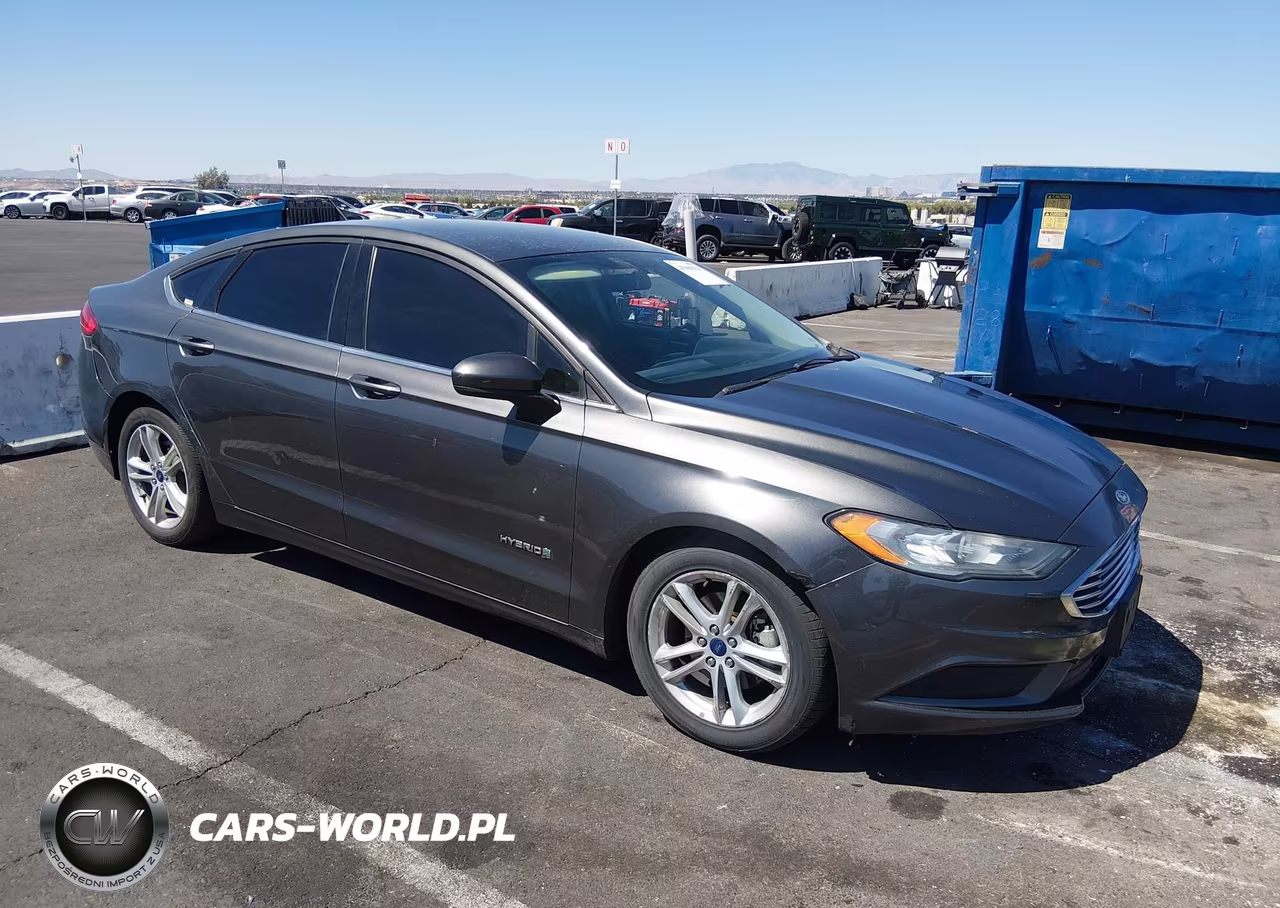 2018 Ford Fusion Hybrid Se