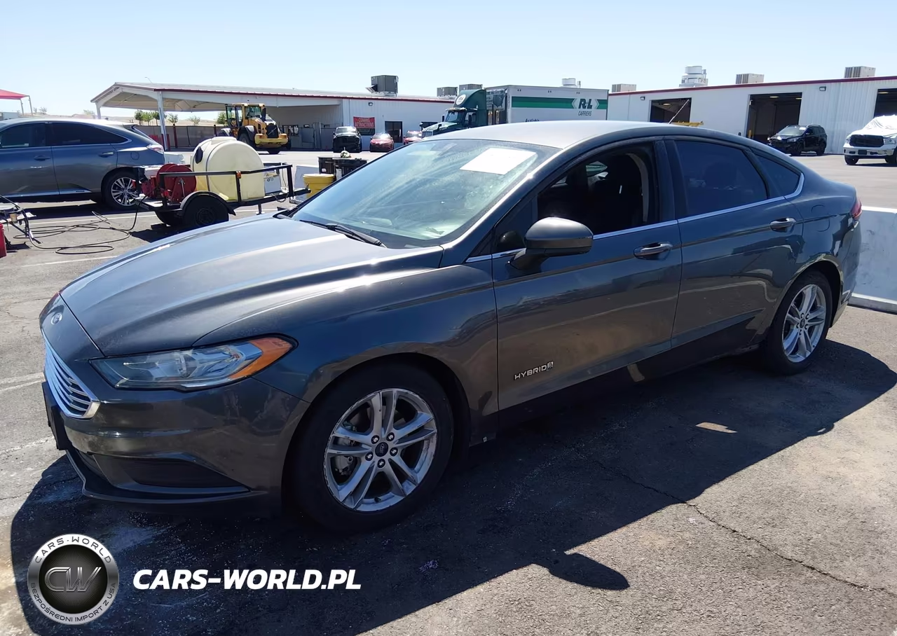 2018 Ford Fusion Hybrid Se VIN:3FA6P0LU3JR139969 - 2