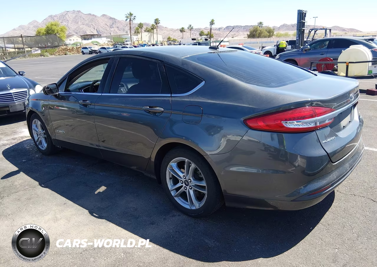 2018 Ford Fusion Hybrid Se VIN:3FA6P0LU3JR139969 - 3