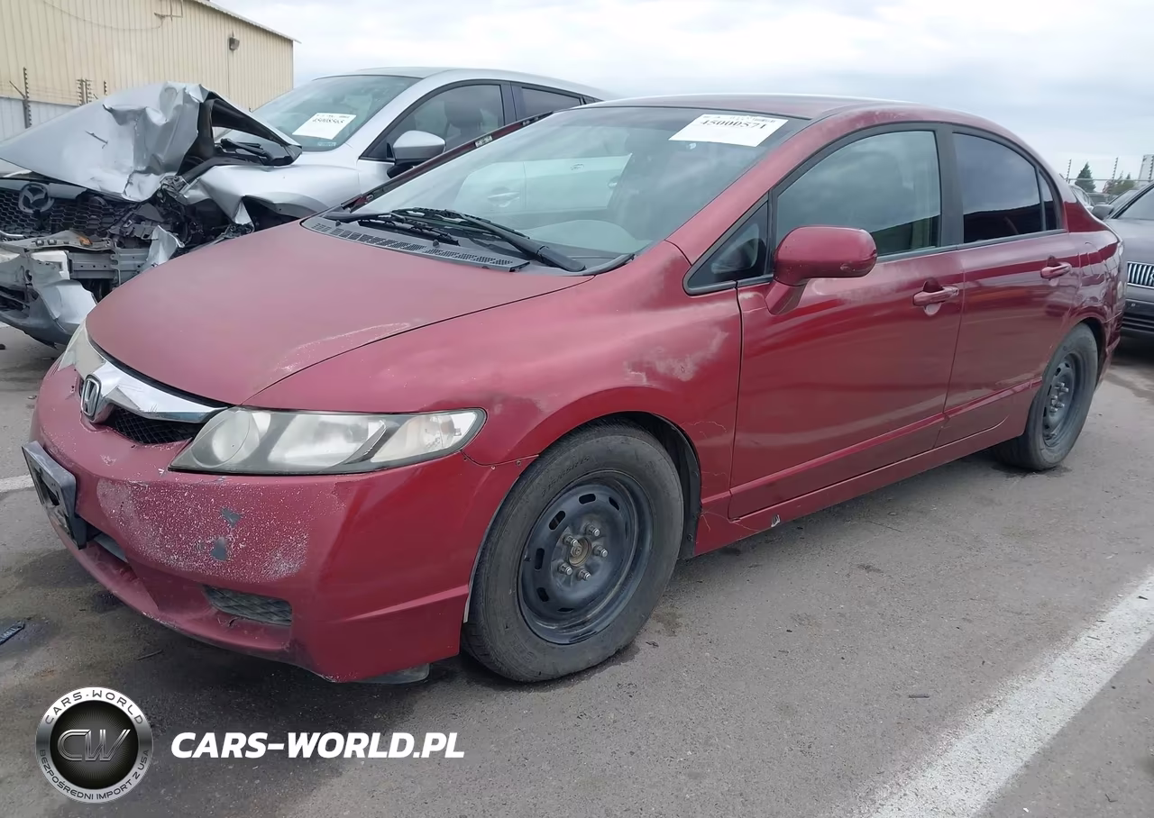 2010 Honda Civic Lx VIN:19XFA1F55AE031401 - 2