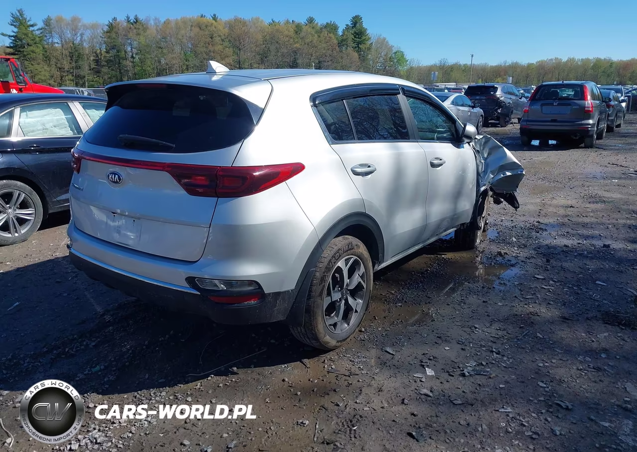 2022 Kia Sportage Lx VIN:KNDPMCAC5N7993314 - 4