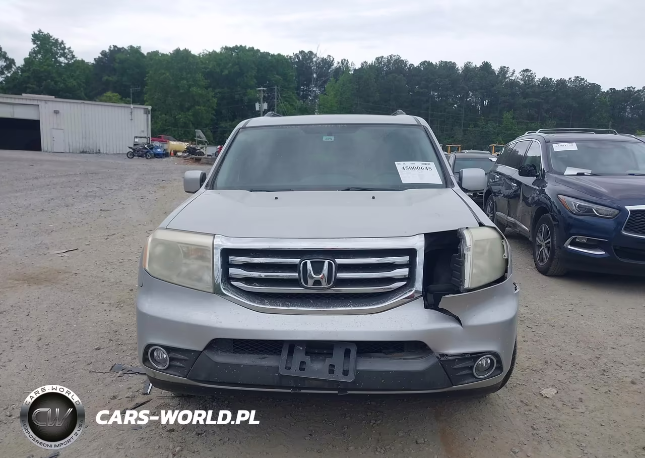 2013 Honda Pilot Ex-L VIN:5FNYF3H76DB018322 - 12