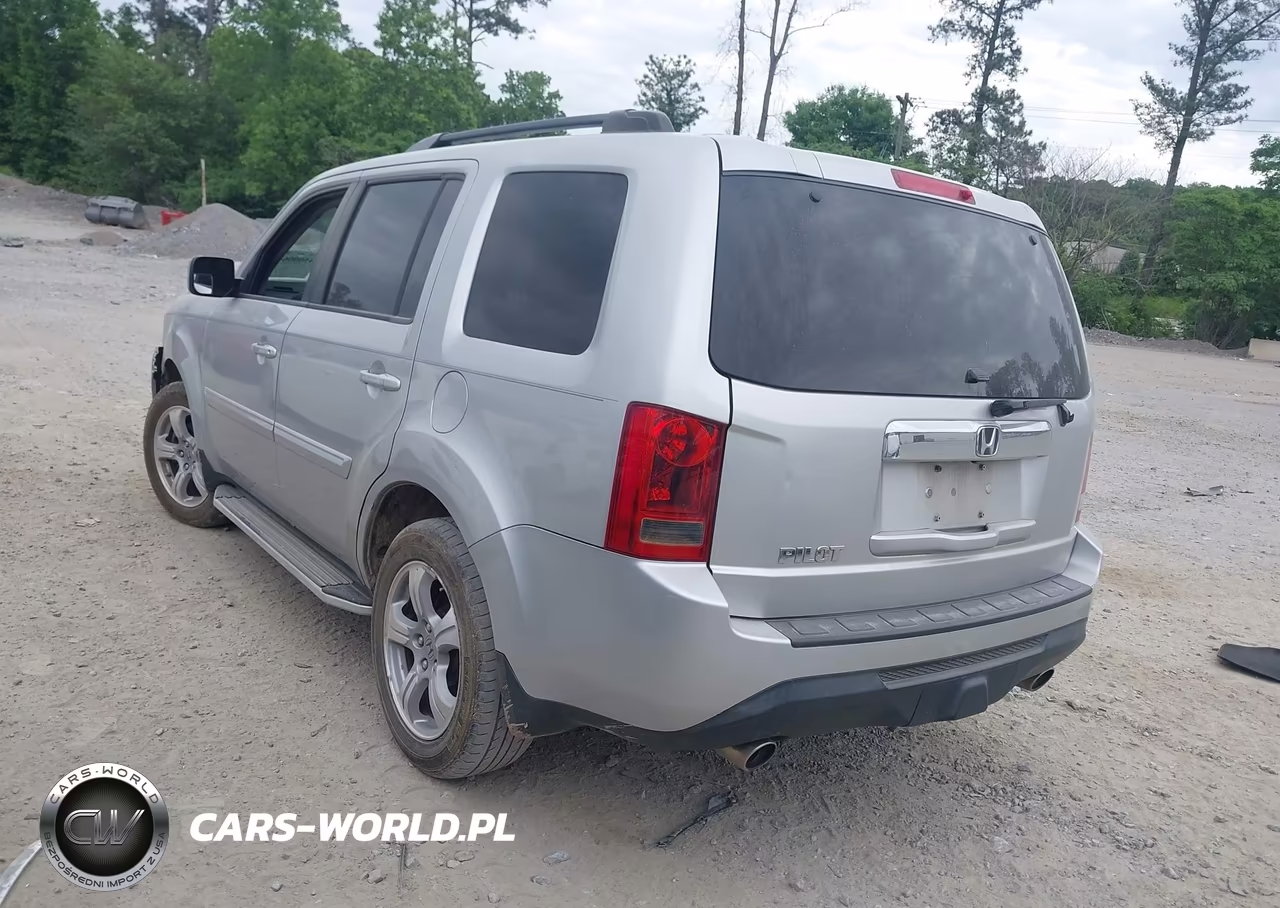 2013 Honda Pilot Ex-L VIN:5FNYF3H76DB018322 - 3