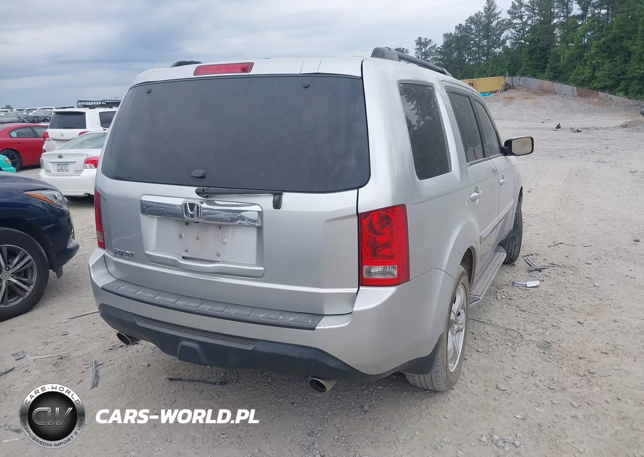 2013 Honda Pilot Ex-L VIN:5FNYF3H76DB018322 - 4