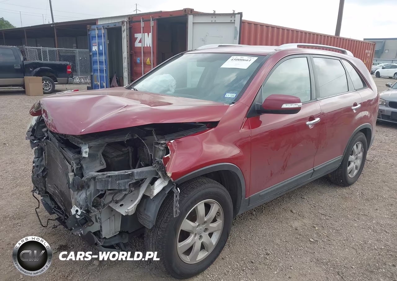 2013 Kia Sorento Lx V6 VIN:5XYKT4A23DG372326 - 2
