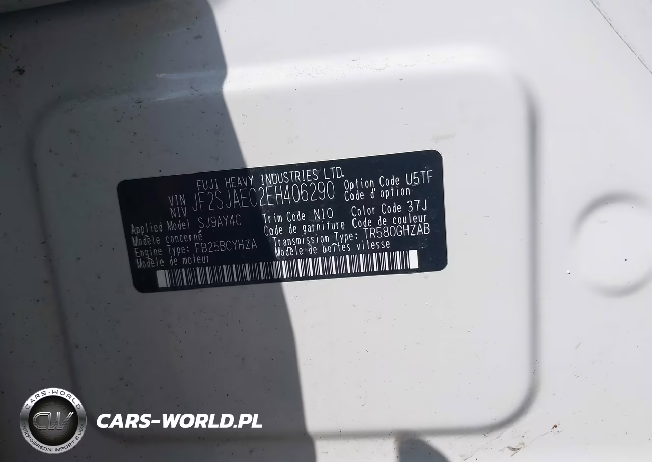 2014 Subaru Forester 2.5I Premium VIN:JF2SJAEC2EH406290 - 9