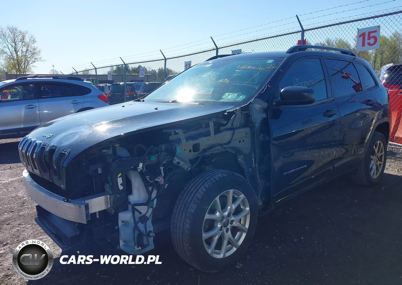 2016 Jeep Cherokee Sport VIN:1C4PJLAB9GW222721 - 2