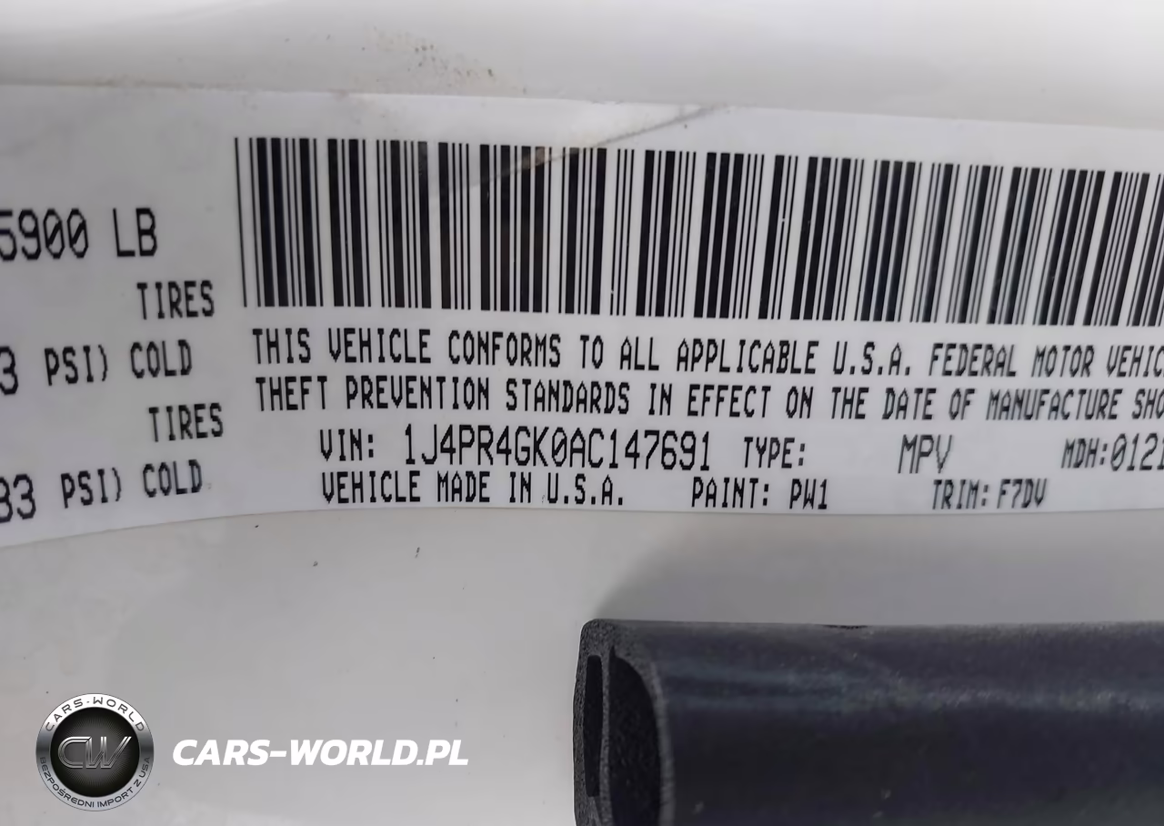 2010 Jeep Grand Cherokee Laredo VIN:1J4PR4GK0AC147691 - 9