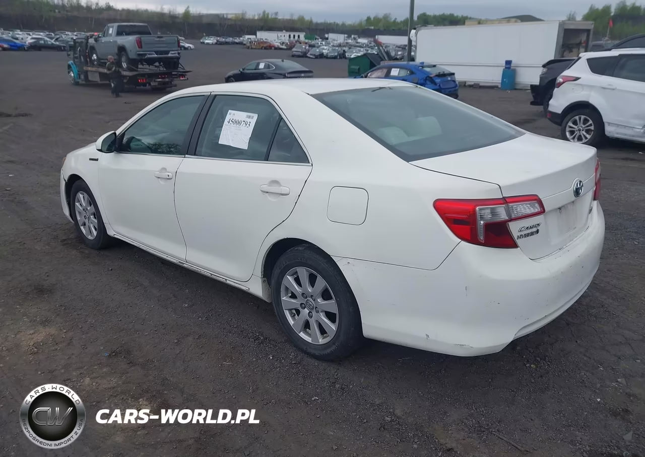 2012 Toyota Camry Hybrid Le VIN:4T1BD1FK9CU026732 - 3