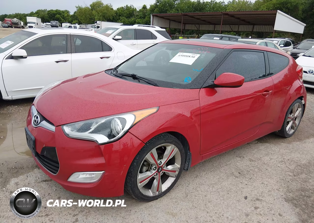 2016 Hyundai Veloster VIN:KMHTC6AD5GU253774 - 2