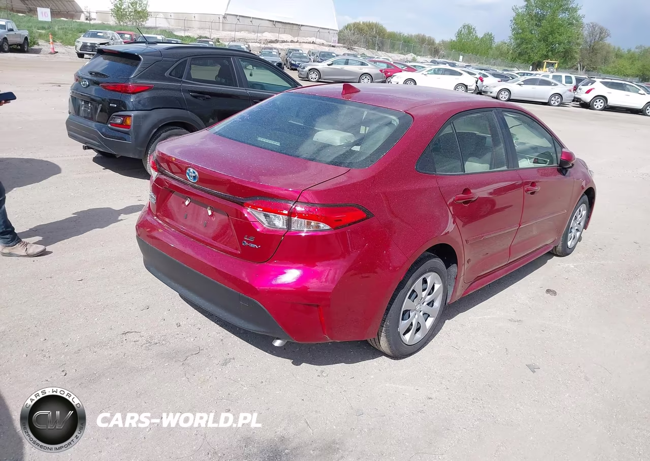 2025 Toyota Corolla Hybrid Le VIN:JTDBCMFE1S3077844 - 4