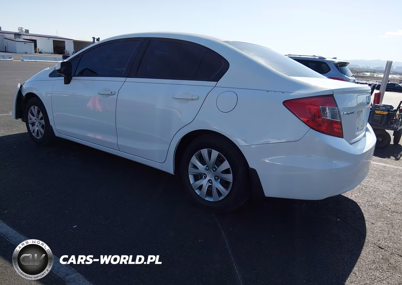 2012 Honda Civic Lx VIN:2HGFB2F56CH587180 - 3
