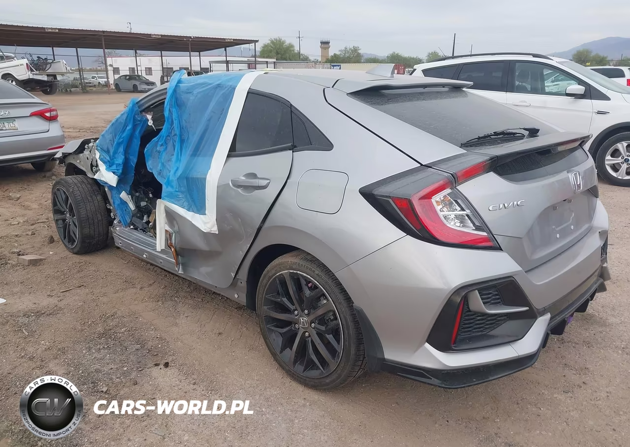 2021 Honda Civic Sport VIN:SHHFK7H45MU219255 - 3
