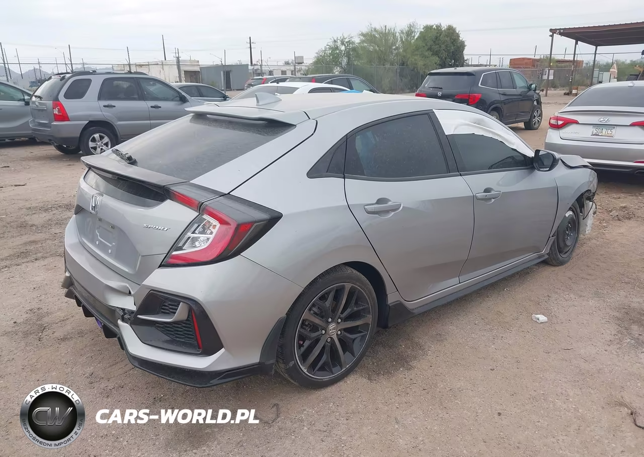 2021 Honda Civic Sport VIN:SHHFK7H45MU219255 - 4