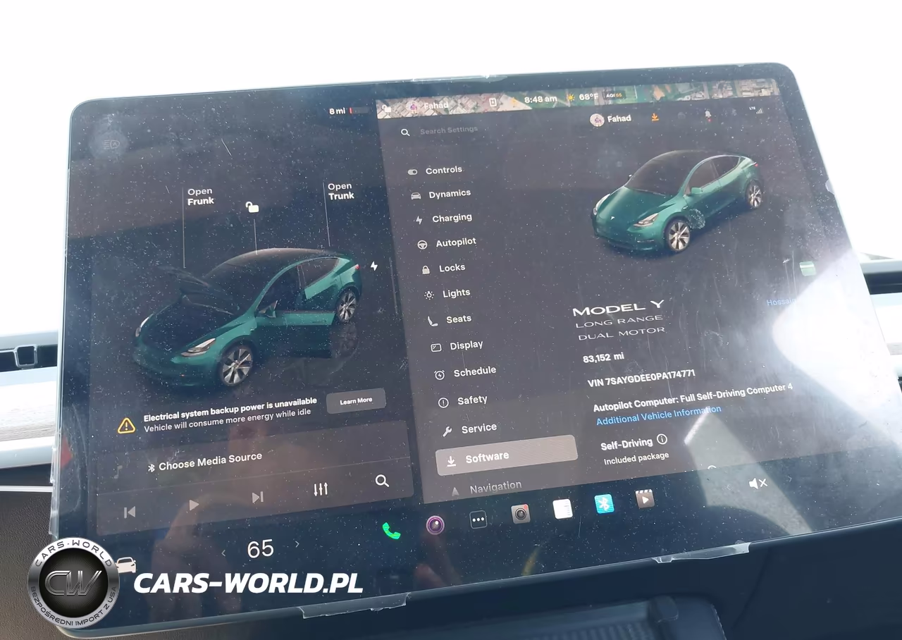 2023 Tesla Model Y Awd-Long Range Dual Motor All-Wheel Drive VIN:7SAYGDEE0PA174771 - 18