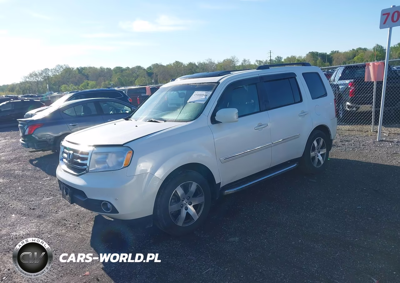 2012 Honda Pilot Touring VIN:5FNYF4H9XCB044265 - 2